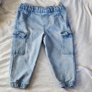 Toddler cuffed jeans
